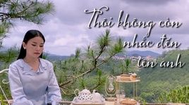thoi khong con nhac den ten anh (lyric video) - truong thao nhi